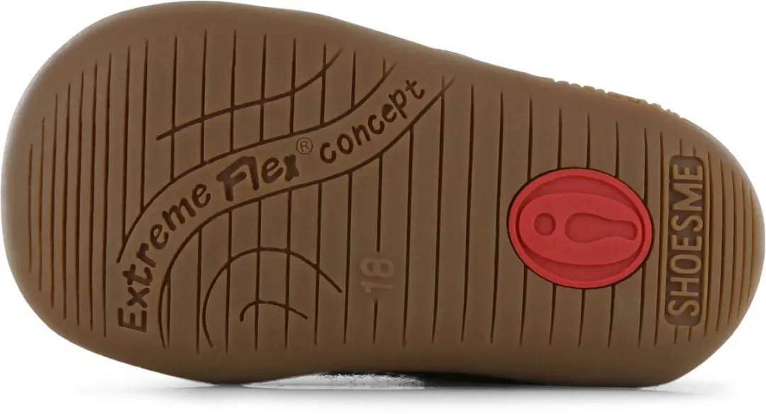 Shoesme Donkerbruin Vilten Slofje 26