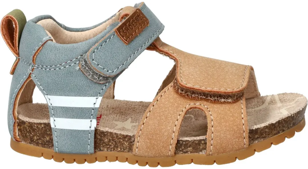 Shoesme Bio Sandalen blauw Leer