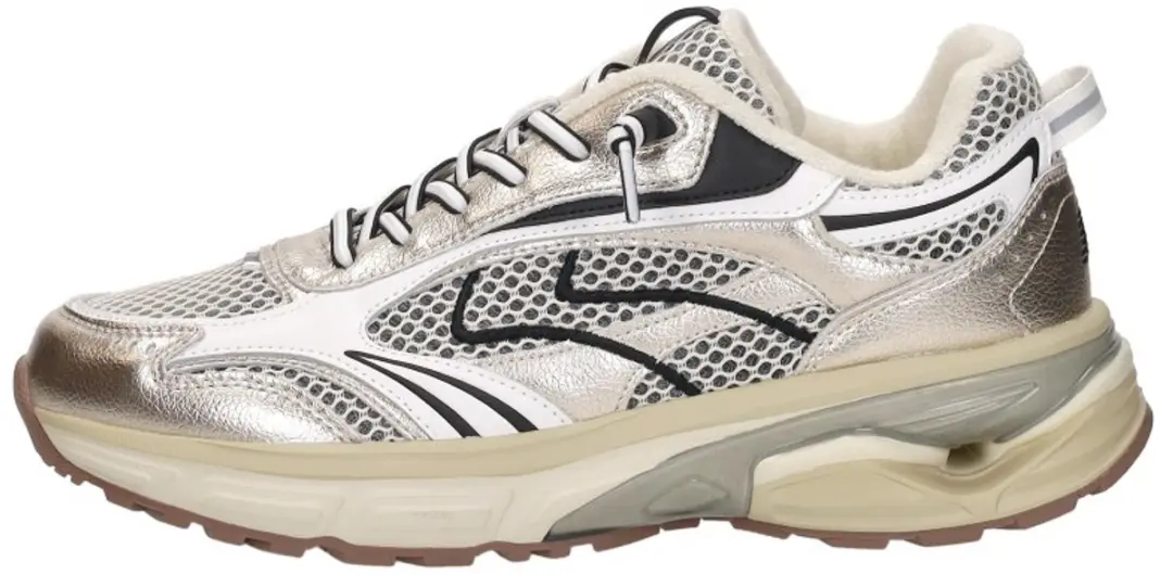 Maruti Riva Dames Sneakers - Goud Maat 37