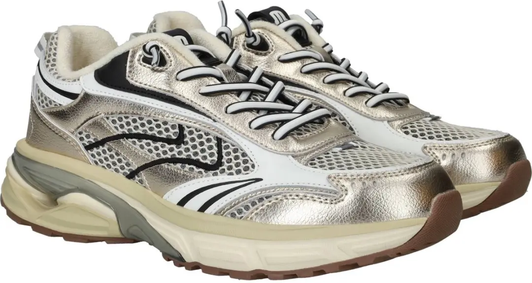 Maruti Riva Dames Sneakers - Goud Maat 37
