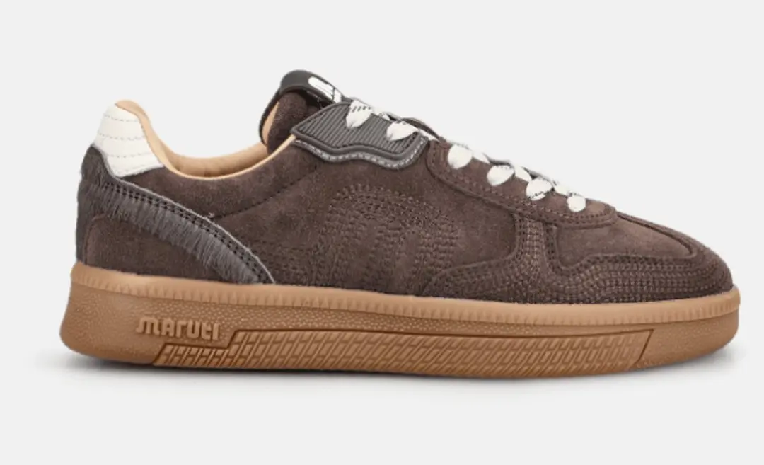 Maruti Yale Lage Sneakers - Donkerbruin 37 - afbeelding 2 van 6
