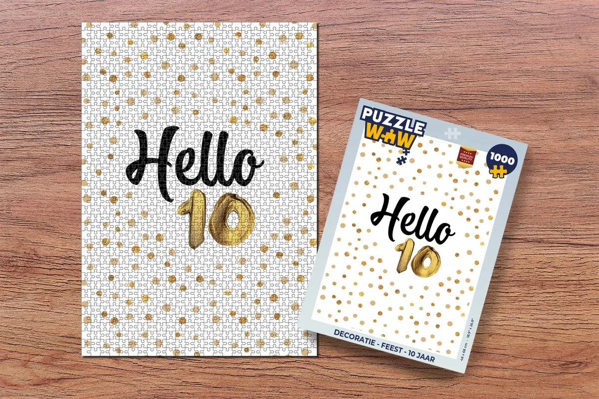 PuzzleWow Legpuzzel 1000 Stuks - Multicolor