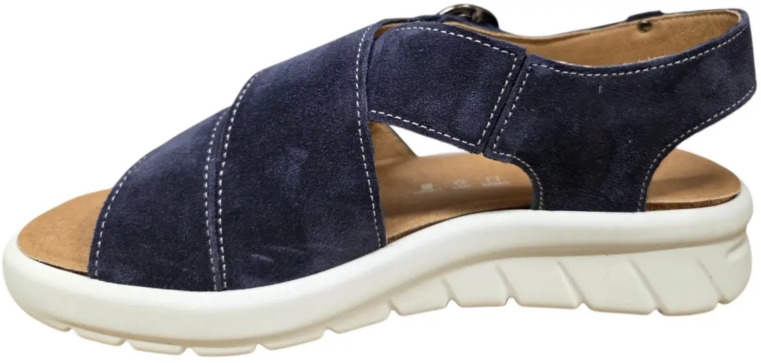 Hartjes 132.1802/30 47.00 Sandalen - Blauw Suede - Dames 41