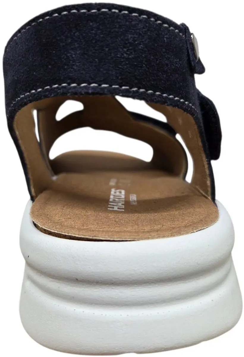 Hartjes 132.1802/30 47.00 Sandalen - Blauw Suede - Dames 41