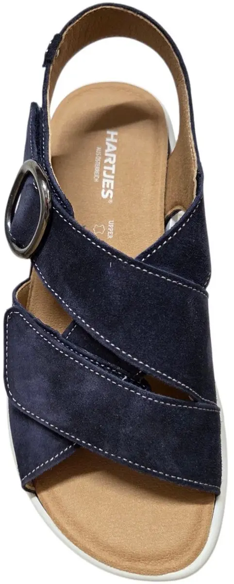 Hartjes 132.1802/30 47.00 Sandalen - Blauw Suede - Dames 41