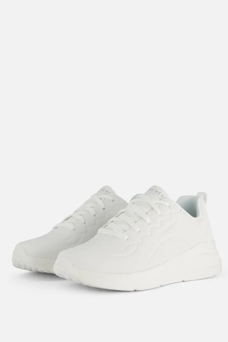 Skechers Uno Lite Sneakers wit Synthetisch
