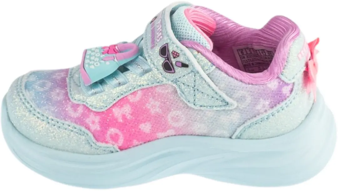 Skechers Power Jams 2.0 Sneakers - Blauw - Maat 22