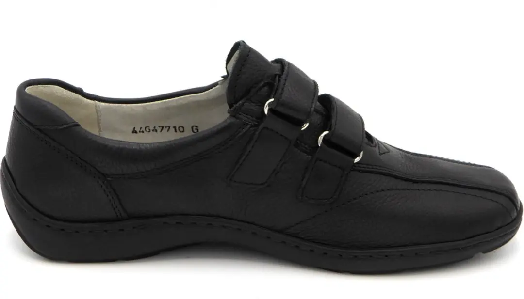 Wäldlaufer Dames Klittenbandschoen 496301 - Zwart - Maat 40 - afbeelding 4 van 4