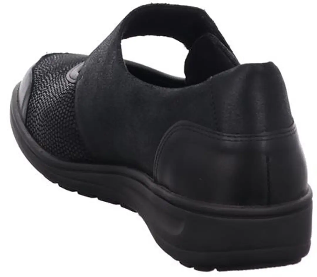 Solidus -Dames - zwart - ballerina's & mocassins - maat 42 - afbeelding 4 van 6