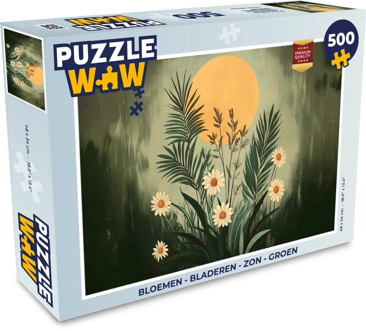 PuzzleWow Legpuzzel 500 Stuks
