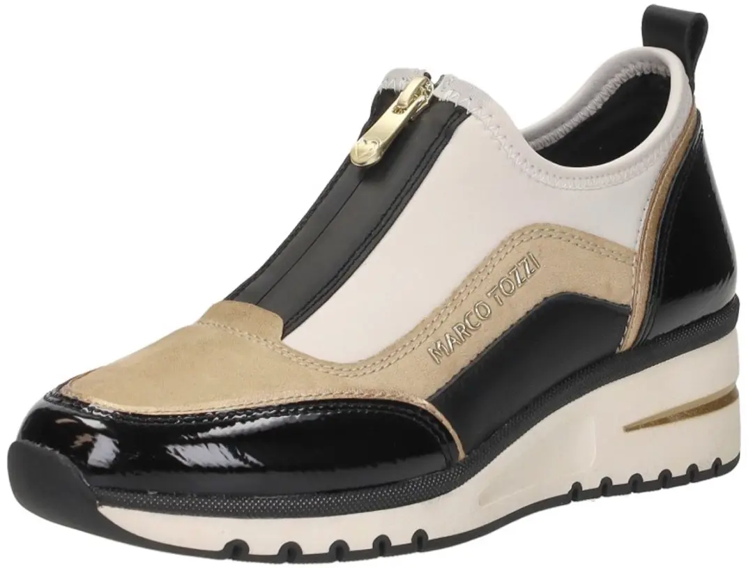 Marco Tozzi Sportief Dames Sneaker - Beige - afbeelding 3 van 6