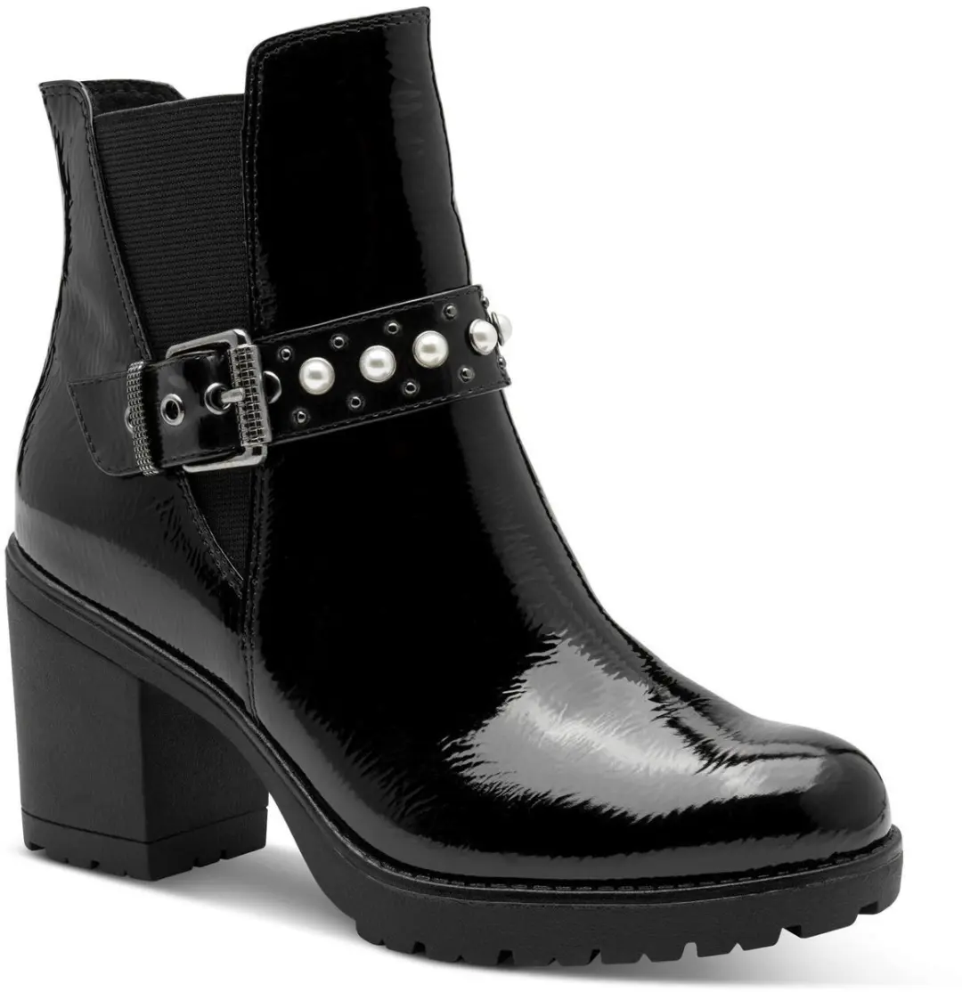 Marco Tozzi Dames Enkellaarsje 2-25425-45 018 F-breedte Maat: 40 EU