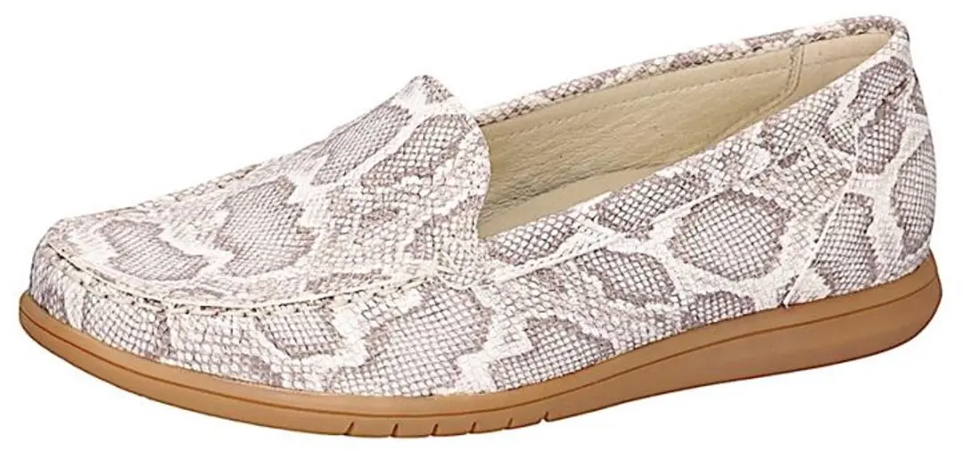 Wäldlaufer Dames Instappers Ballerina's Snake 951503 - Beige - Maat 41 - afbeelding 6 van 6