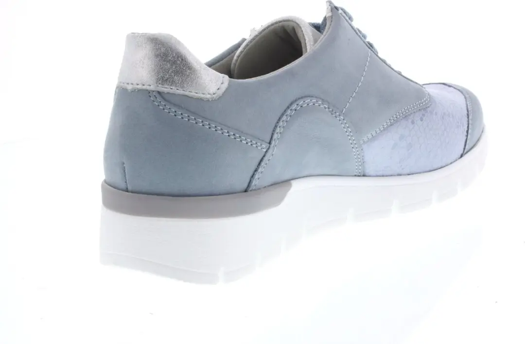 Wäldlaufer K-ramona Dames Veterschoenen 626K02-321-267 - Lichtblauw - afbeelding 4 van 6