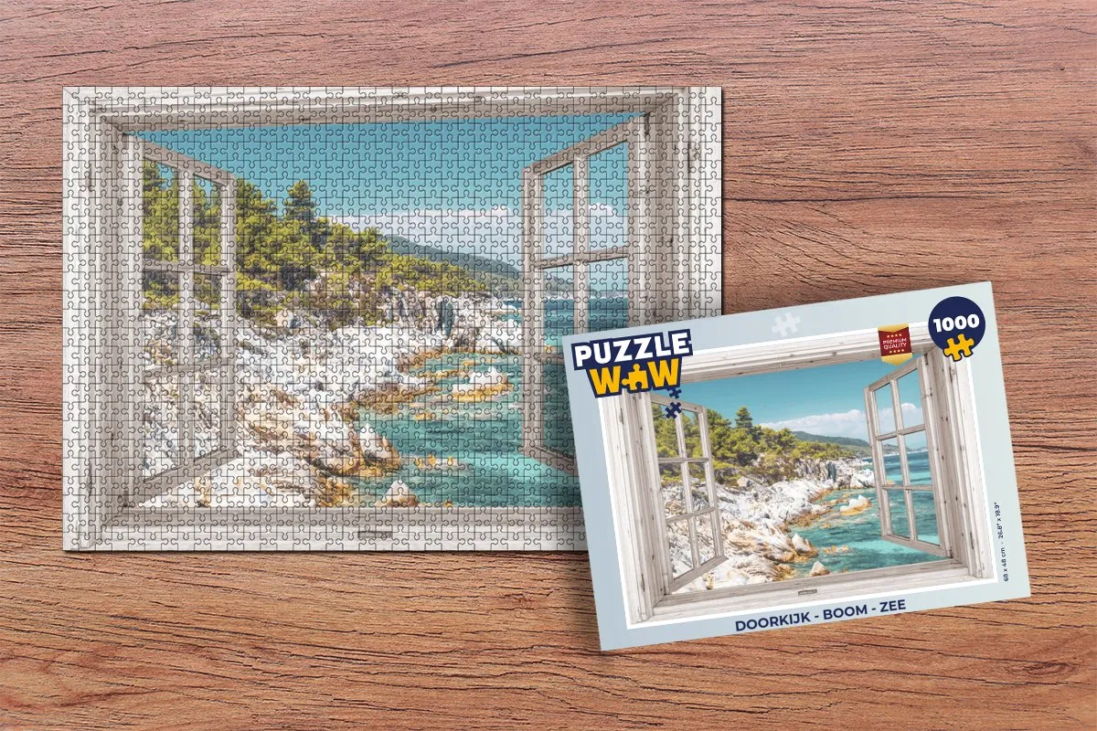 PuzzleWow Boom Zee Legpuzzel 1000 Stuks - Multicolor