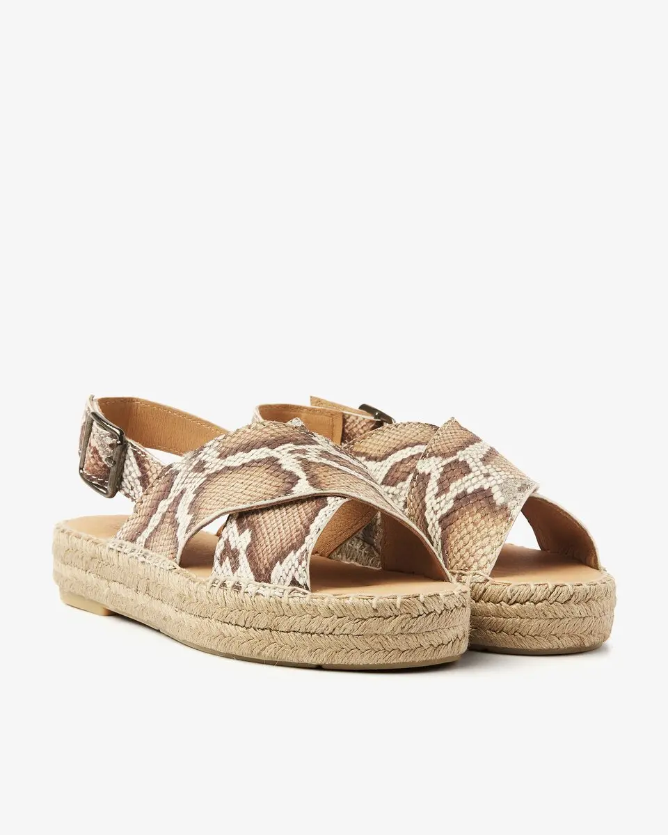 VIA VAI Mondi Isabella Espadrilles - Cognac - 39 - afbeelding 2 van 5