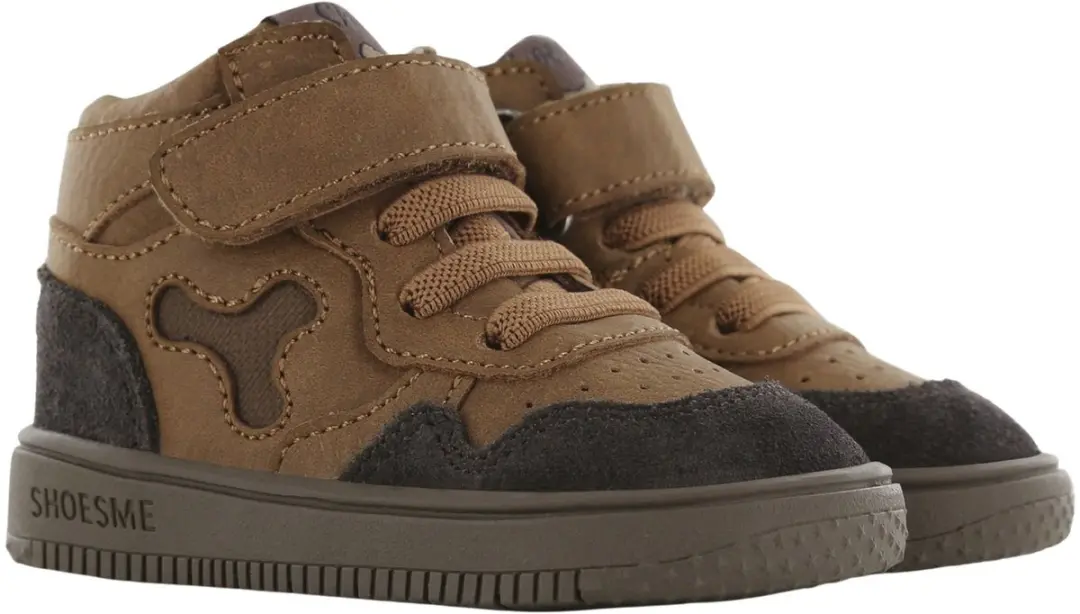 Shoesme cognac bruin basket sneakertje