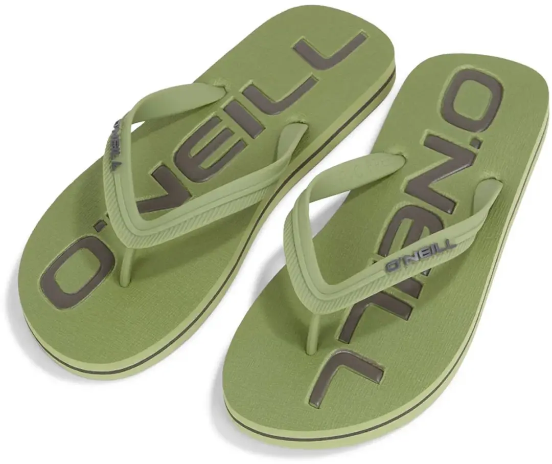 O´neill Profile Logo Slippers Groen EU 41 Man