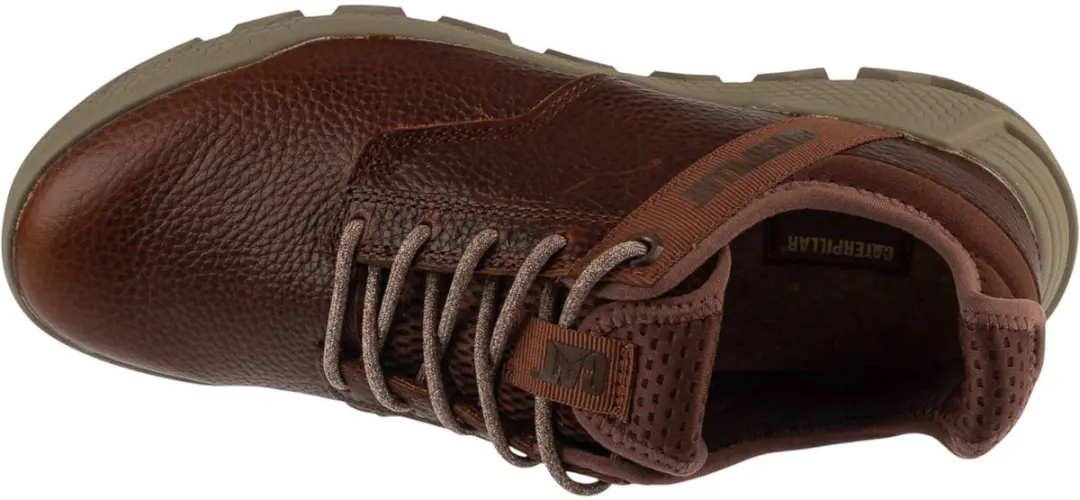Caterpillar Hex Lite Leather BT Sneakers - Bruin - Maat 46