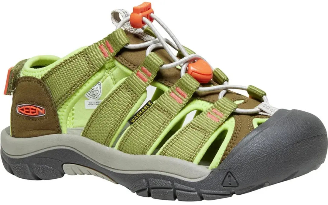 Keen Newport Boundless Youth Sandalen Groen EU 35 Jongens,Meisjes