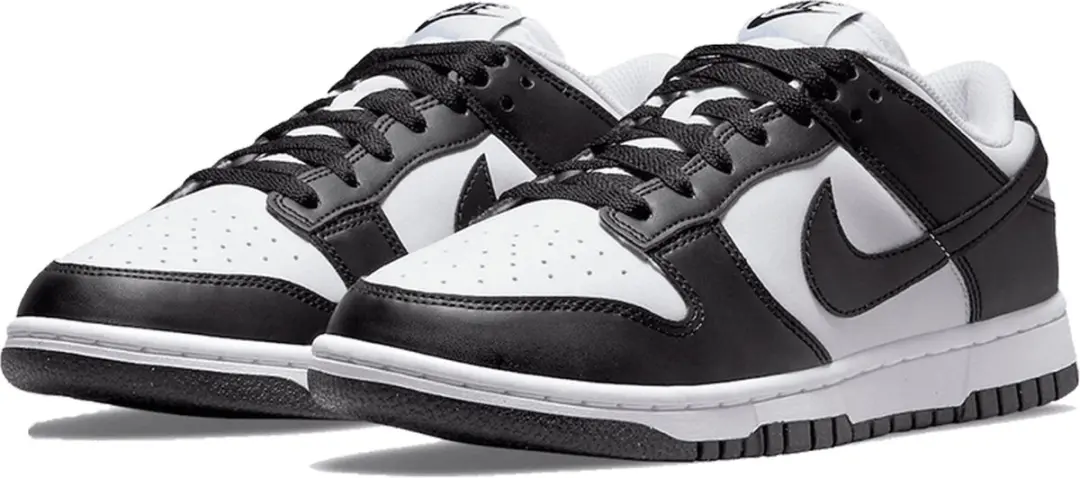 Nike Dunk Low Next Nature Sneakers - Black/White