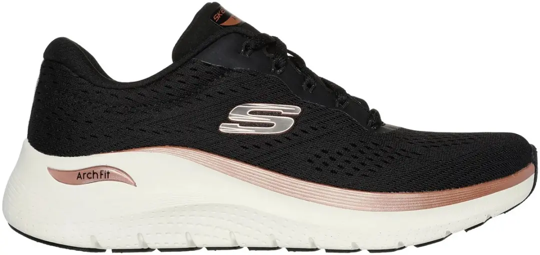 Skechers Arch Fit 2.0 Glow The Distance Schoenen - 36 - Zwart