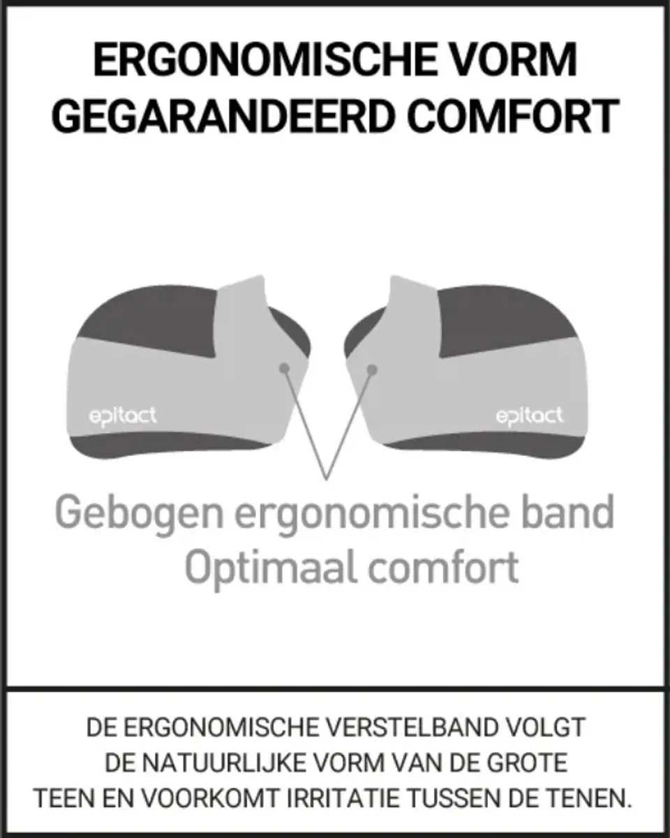 Epitact Comfortact Plus Voetzoolkussentjes 42-46 - Beige