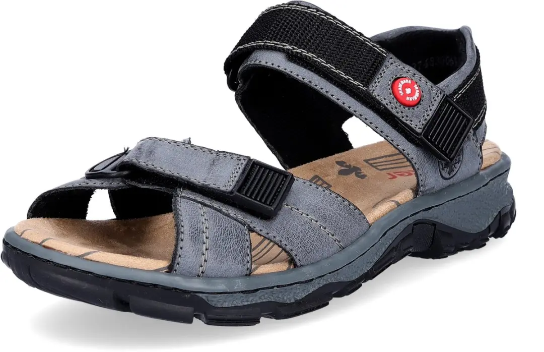 Rieker Damen Sandalette in blau