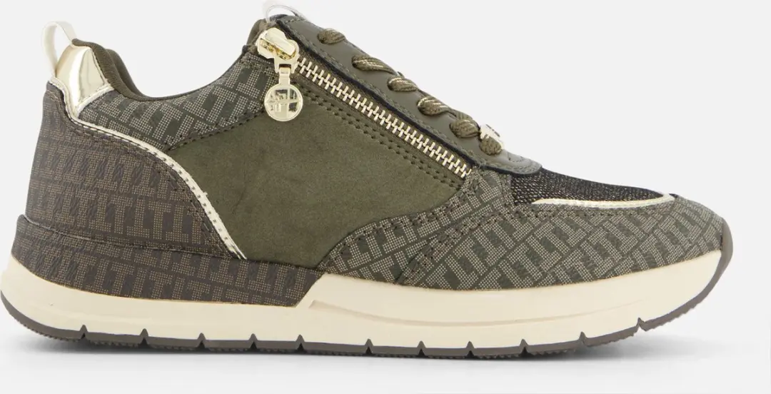 Tamaris Sneakers groen Synthetisch