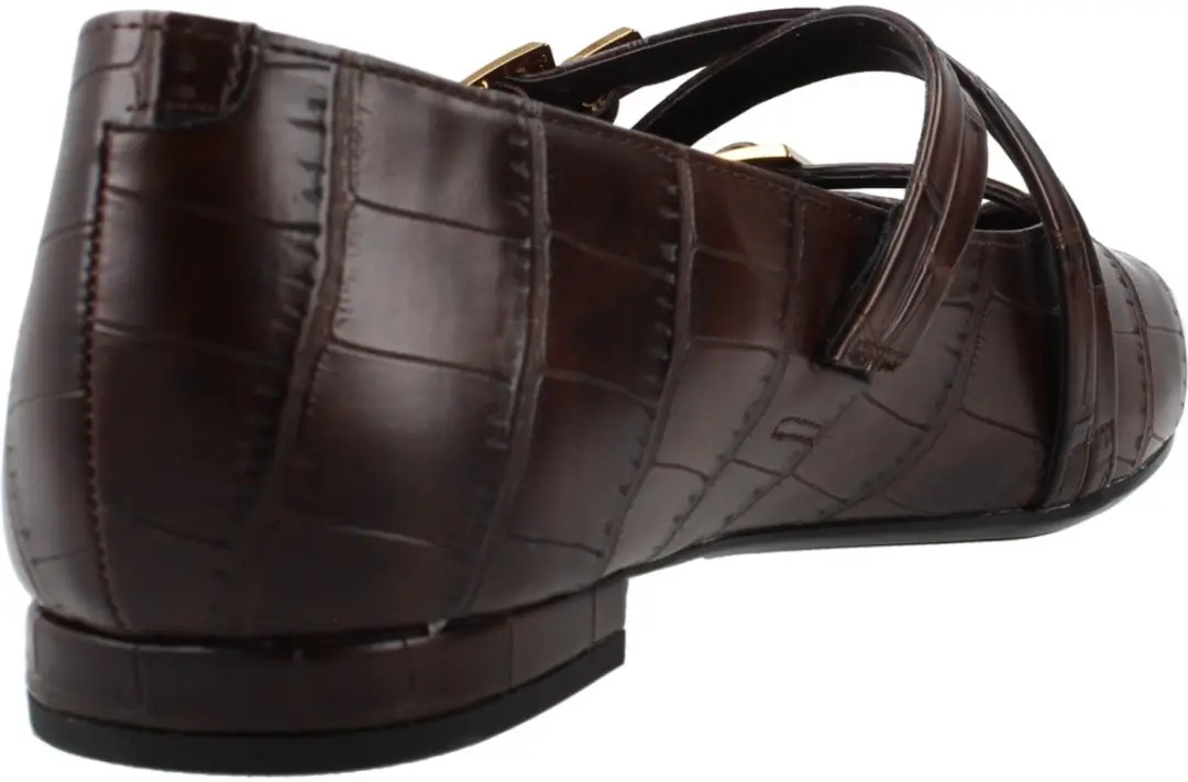 Tamaris Ballerina Strap Dames - Bruin - Maat 37