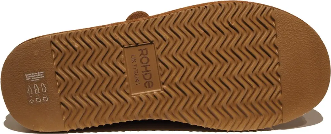 Rohde Livigno Heren Pantoffel 41 - Cognac