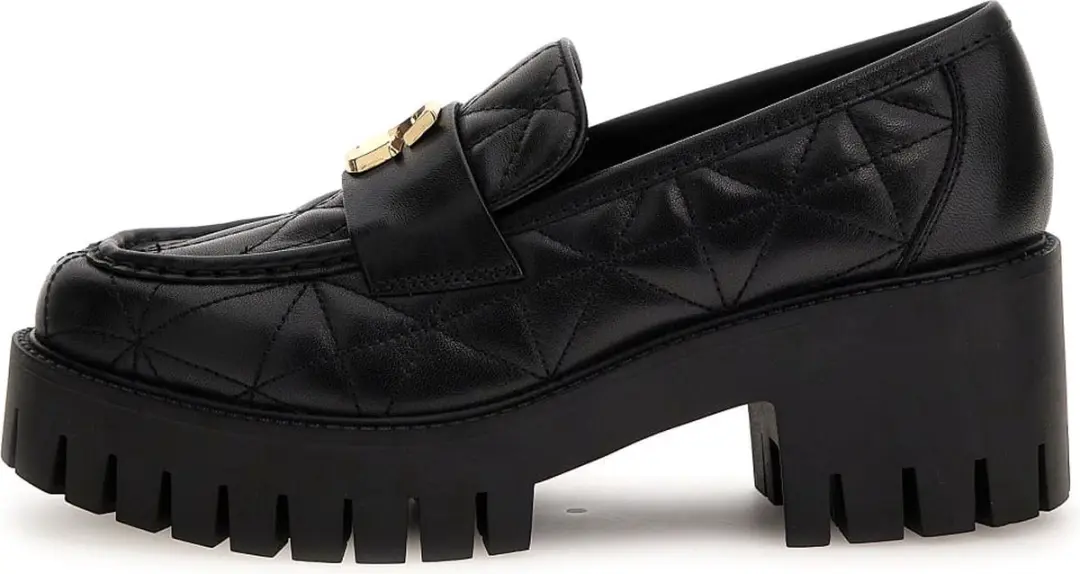 Guess Wany Dames Mocassins Zwart