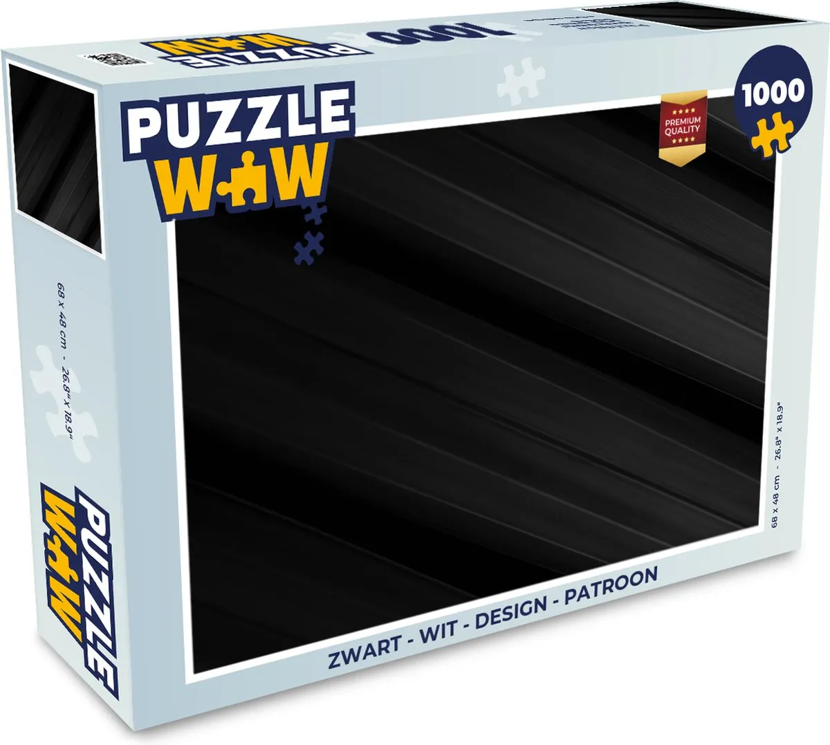 PuzzleWow Design Legpuzzel 1000 Stuks - Multicolor