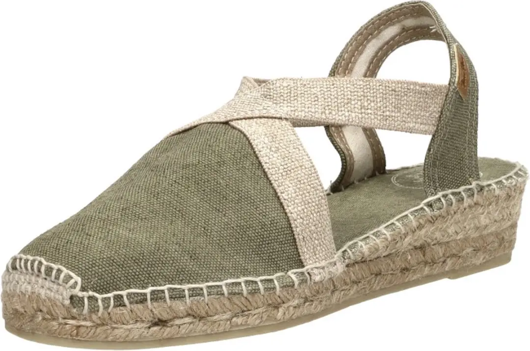 Toni Pons Verdi-V Dames Espadrilles - caqui - Maat 41 - afbeelding 3 van 6