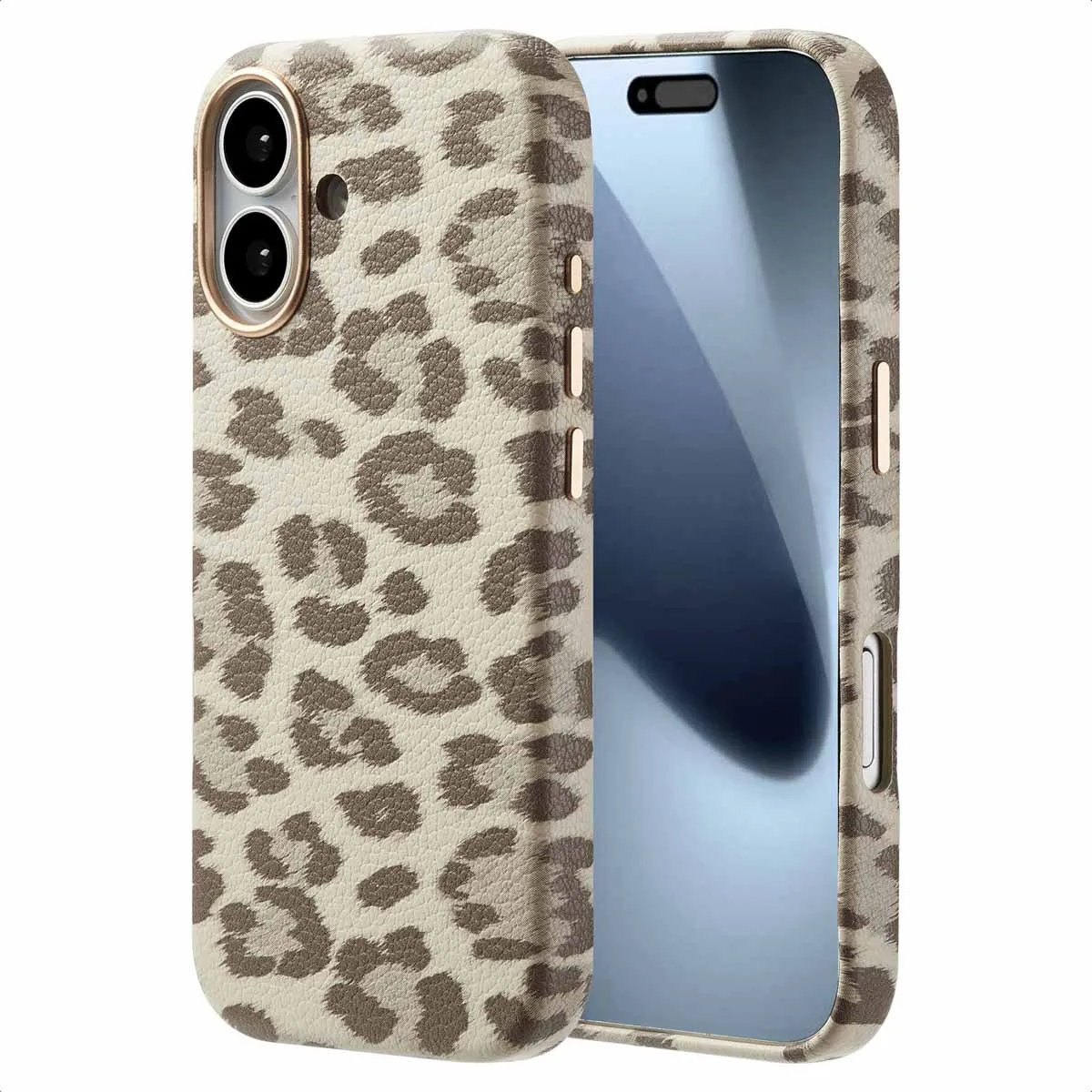 Selencia Hoesje iPhone 17 Sabi Panterprint