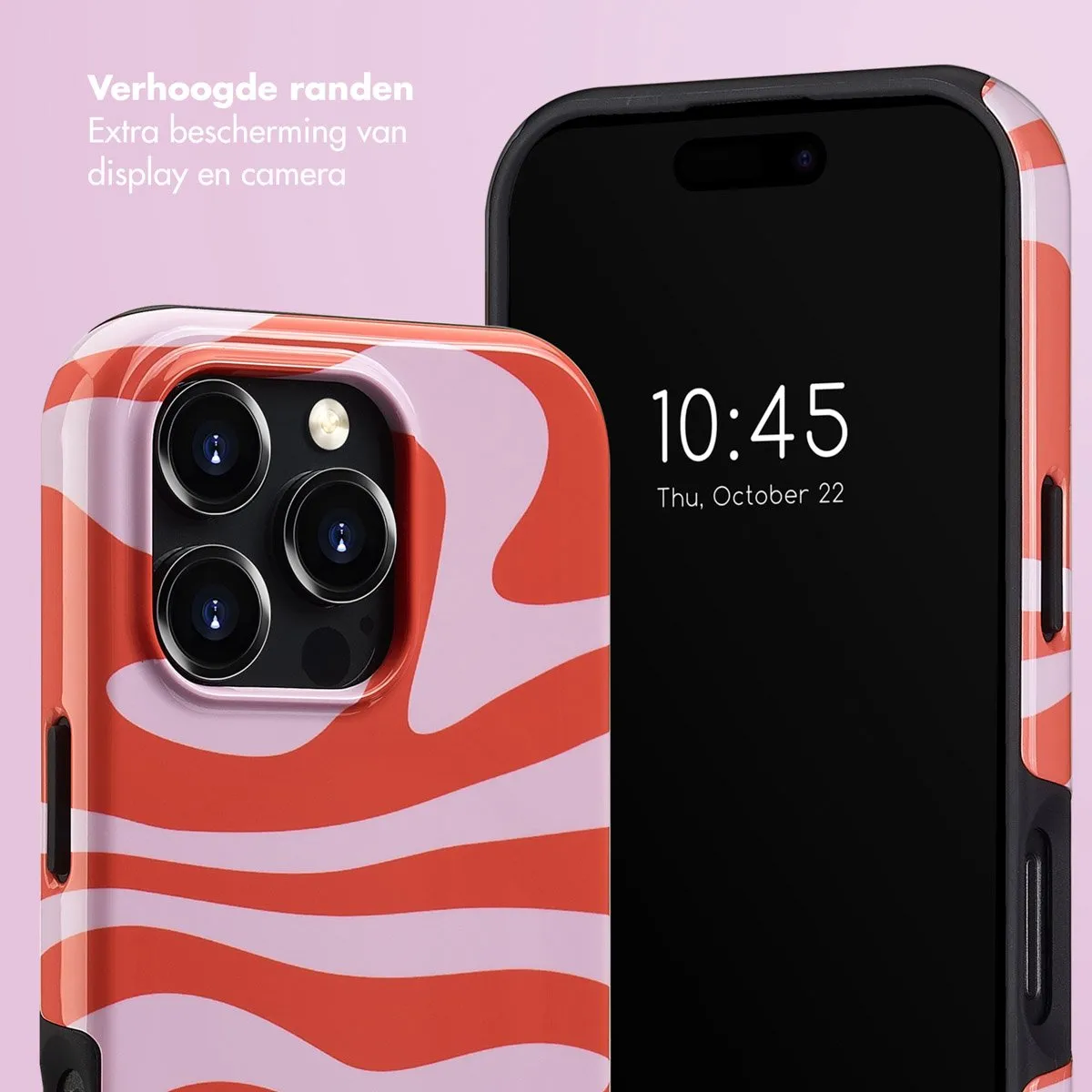 Selencia Hoesje iPhone 16 Pro Dream Swirl Pink - MagSafe