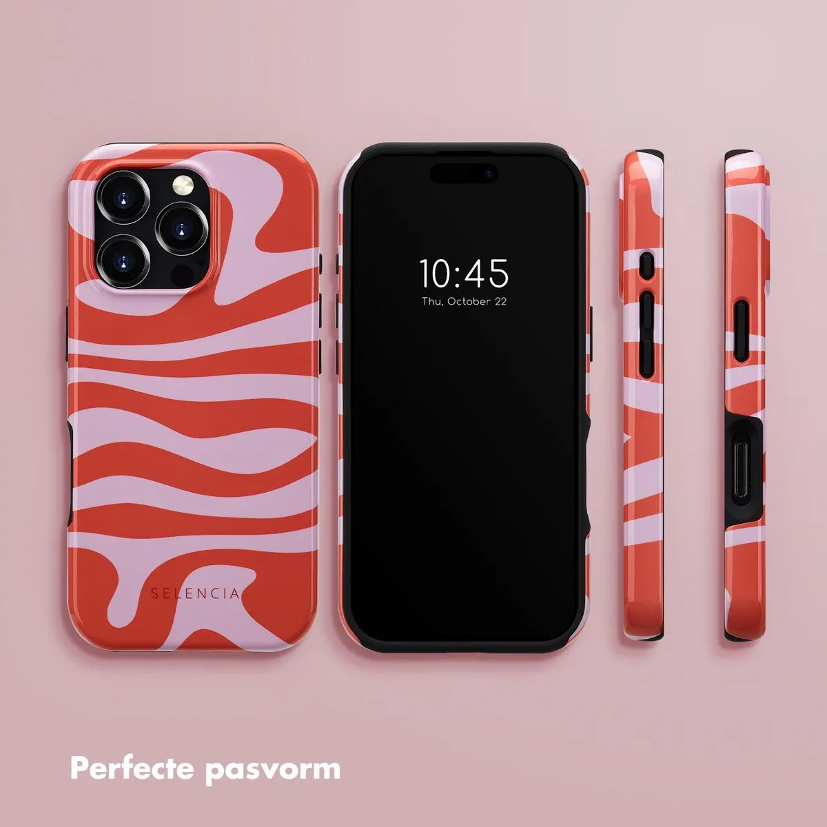 Selencia Hoesje iPhone 16 Pro Dream Swirl Pink - MagSafe - afbeelding 6 van 6