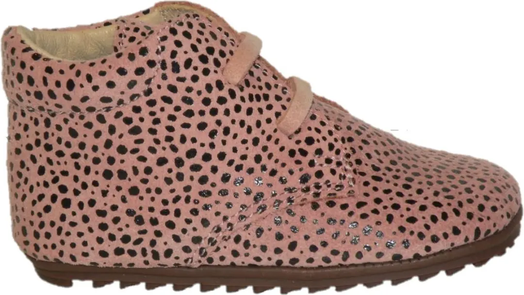 Shoesme Meisjes Veterschoenen Rosa Leer - Maat 22 - afbeelding 4 van 6