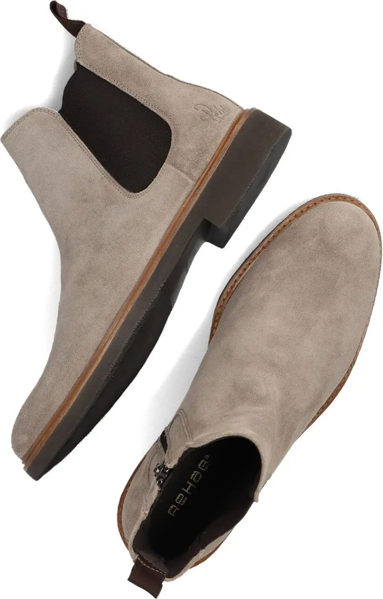 Rehab Savio Chelsea Boots - Heren - Grijs - Maat 45 - afbeelding 6 van 6