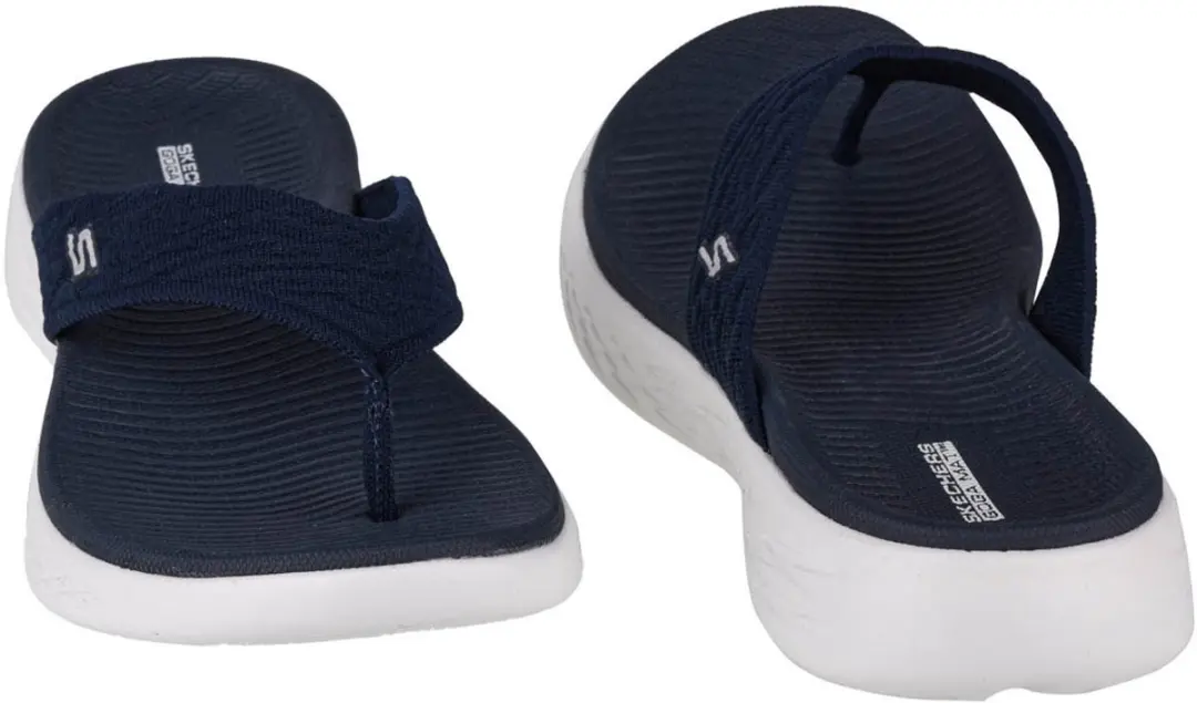 Skechers On The Go 600 Sunny Teenslipper 36 - Marineblauw