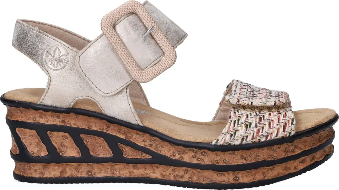 Rieker Sandalen Plat Sandalen Plat