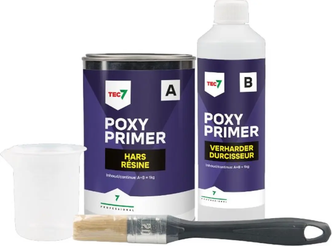 Tec7 Poxy Primer 1KG - 2 Componenten