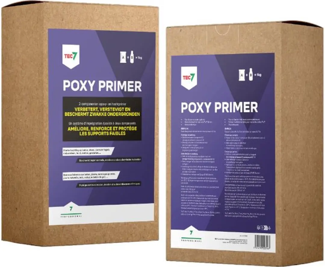 Tec7 Poxy Primer 1KG - 2 Componenten