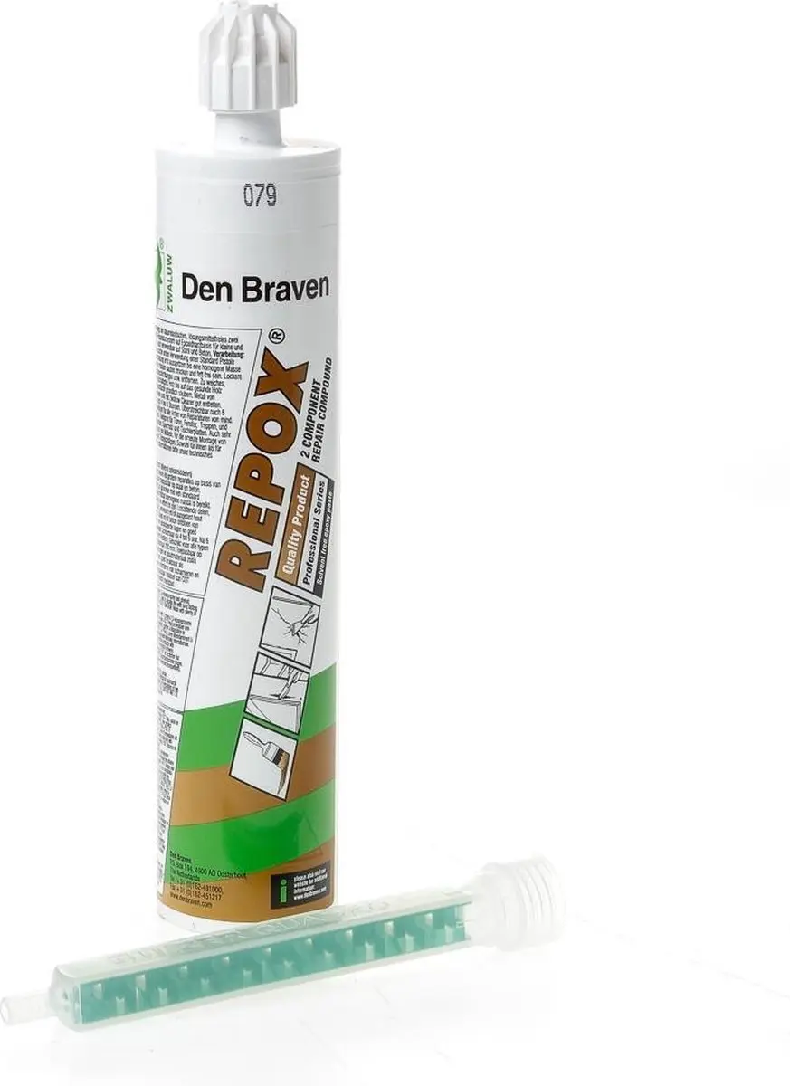 Den Braven Zwaluw Repox Houtreparatiemiddel 250ml - Beige - afbeelding 2 van 6