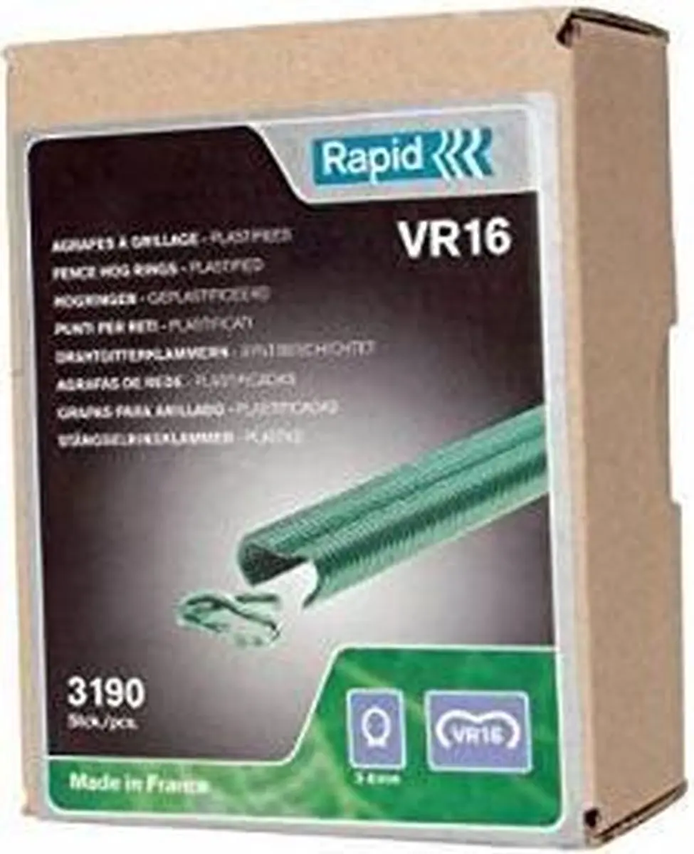 Rapid 1600 Nietjes VR22 - 1600 Stuks - Groen - afbeelding 6 van 6