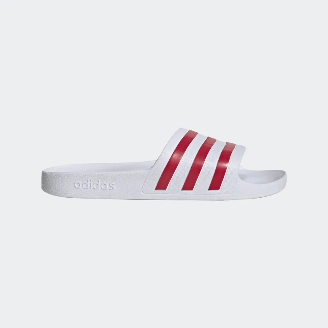 Adidas Adilette Aqua Badslippers HQ2444 - 43 - Wit/Rood