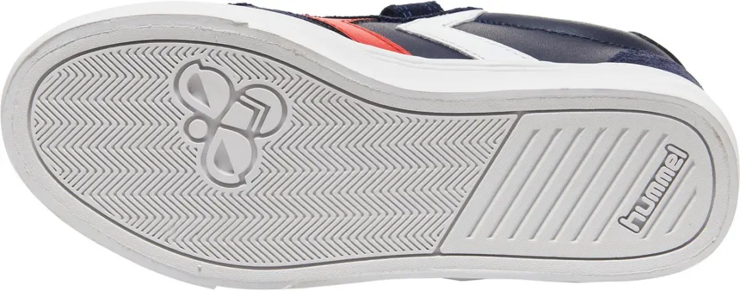 Hummel Slimmer Stadil Leather Low JR 204495 Sneakers - Diepblauw