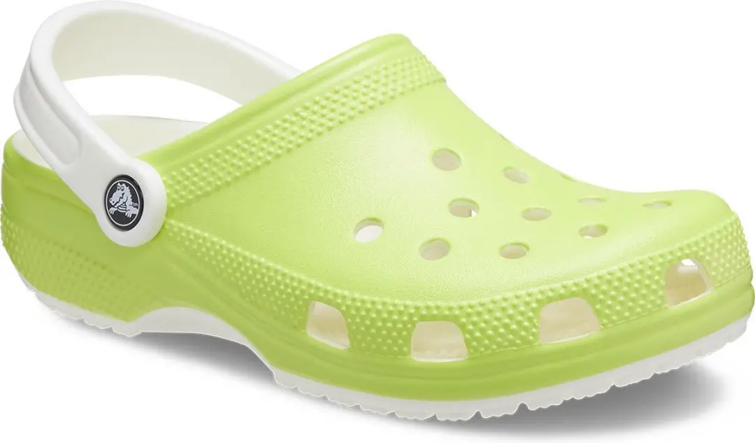 Crocs Classic Glow In The Dark Klompen Groen EU 29-30 Meisje
