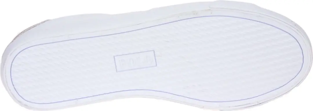 Ralph Lauren Theron V Dames Schoenen - Wit/Goud - Maat 36