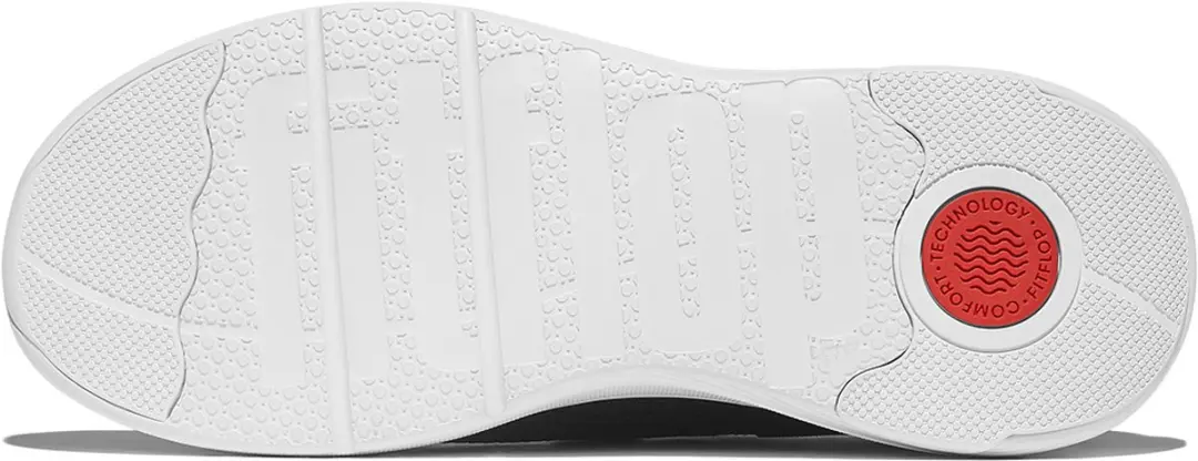 FitFlop Super-Q Knit Slip-On Laced Sneakers 40 - Zwart